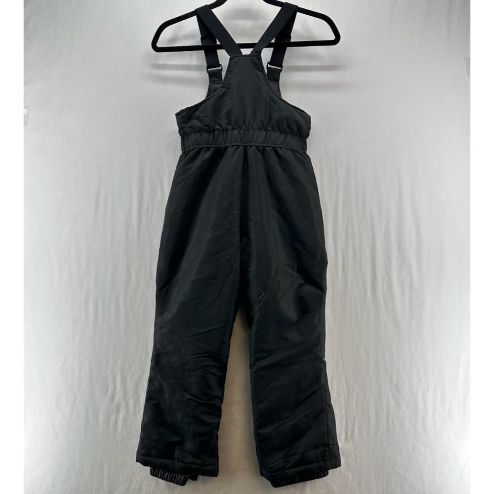 Swiss Tech Snow Bib Overalls Kids S Insulated Water Repellent Adjustable Black - Picture 2 of 12